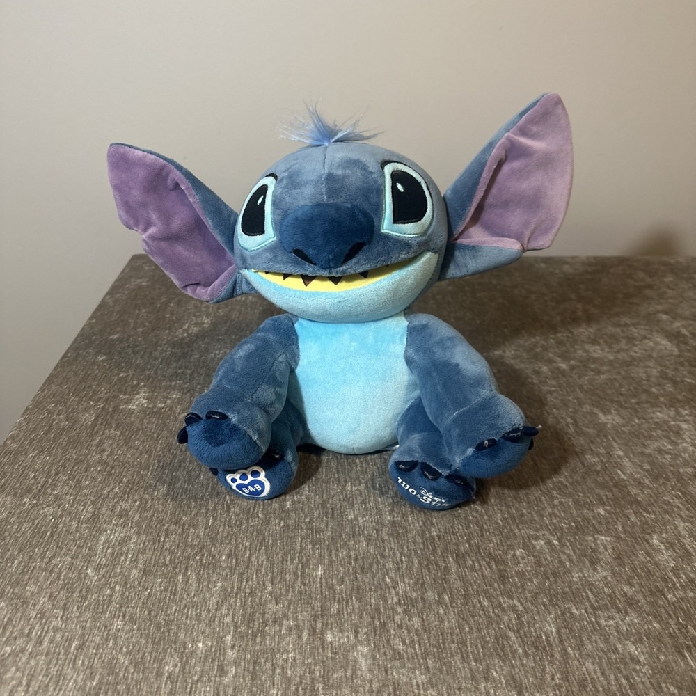Build A Bear 12" STITCH PLUSH - Disney Lilo &‎ Stitch Stuffed Animal BAB